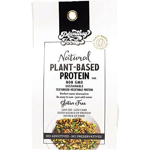 PLANTASY FOODS Plant-Based Protein - Natural Non-GMO Meat Alternative 250g