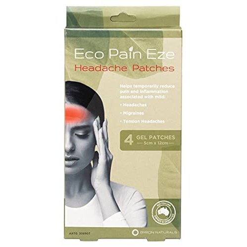 Byron Naturals Eco Pain Headache Gel Patches 4