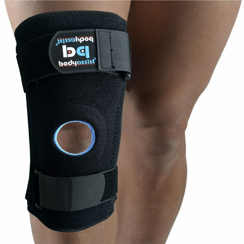 BA PATELLA KNEE SUPPORT WITH SIDE STAYS BLACK