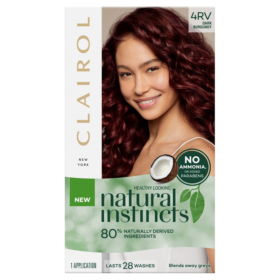 CLAIROL Natural Instincts 4RV Dark Burgundy