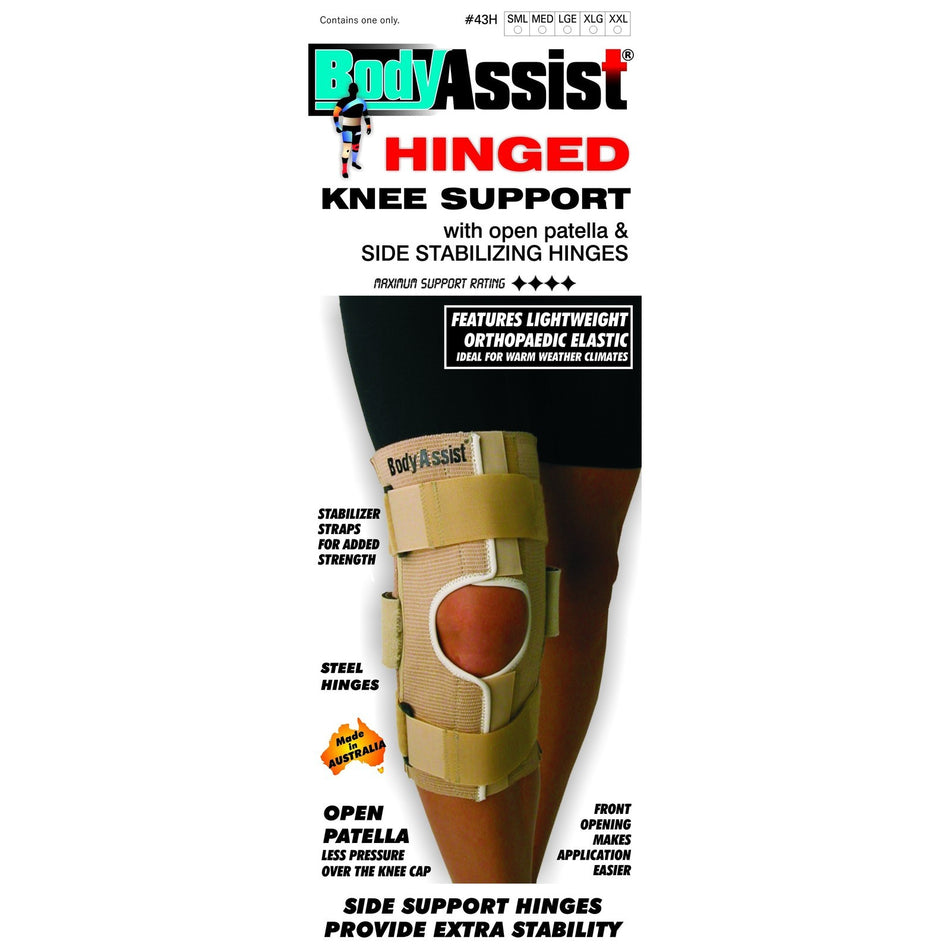 Body Assist Elastic Hinged Knee Support