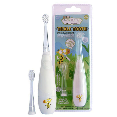 JACK N' JILL Sonic Toothbrush Tickle Tooth - 0-6 Years 1