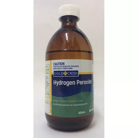Gold Cross Hydrogen Peroxide 6% 20 Vol 400ml