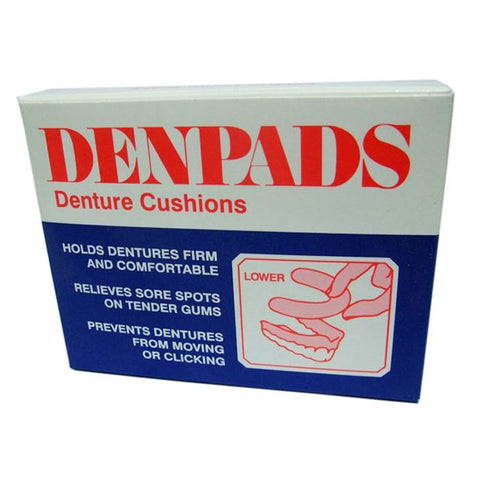 Denpads Lower Denture 5 Cushions