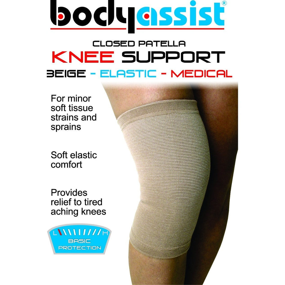 BA SLIP-ON ELASTIC KNEE SUPPORT CLOSED PATELLA