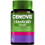 CENOVIS CRANBERRY 30,000 30 capsules