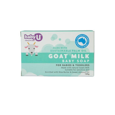 Baby U Goatsmilk Soap 100g