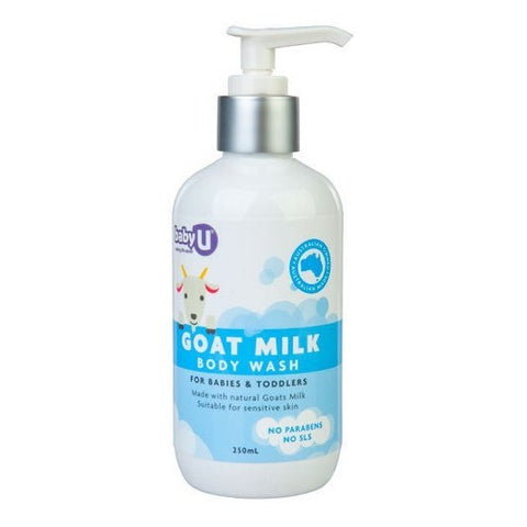 Baby U Goat Milk Body Wash 250ml