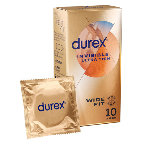 Durex Fetherlite Larger Condoms 10PK