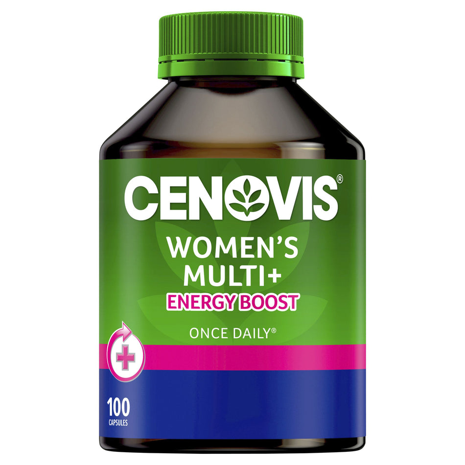 Cenovis Once Daily Women's Multi Energy Boost 100 Capsules