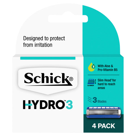 Schick Hydro 3 Refill 4 Cartridges