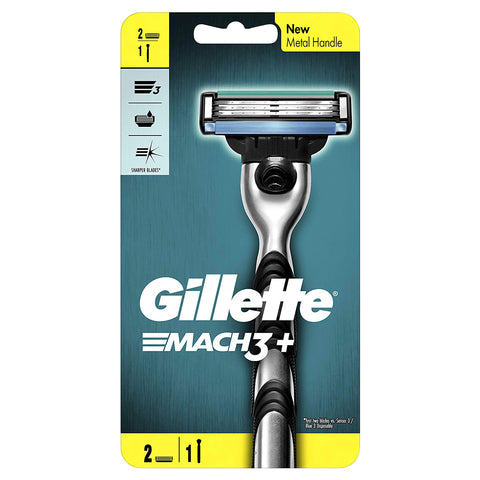 Gillette Mach 3 Razor Plus 2 Cartridges