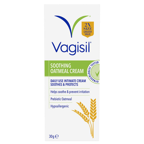VAGISIL SOOTHING OATMEAL CREAM 30G