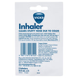 Vicks Inhaler Nasal Decongestant 2 Pack