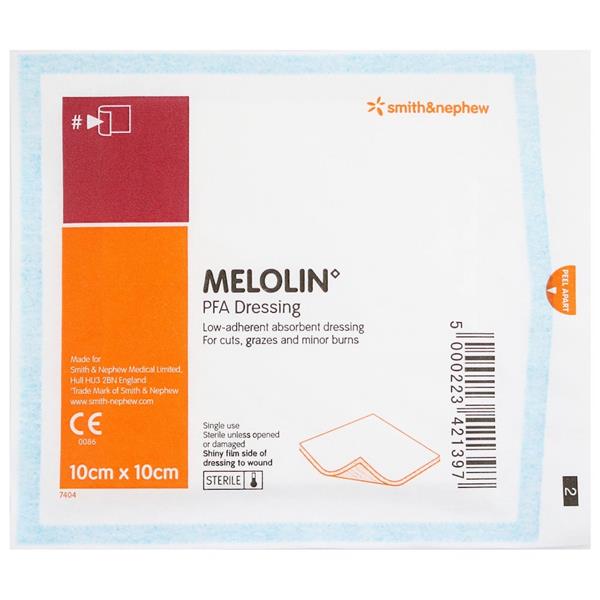 Buy MELOLIN 10X10CM 10 Online at Cutpricepharmacy – CutPricePharmacy ...