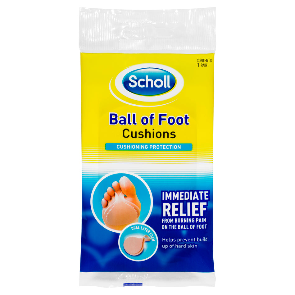 Scholl Ball of Foot Cushion Shoe Insert Comfort and Cushioning