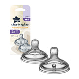 Tommee Tippee Closer to Nature Vari Flow Teats - 2 Pack