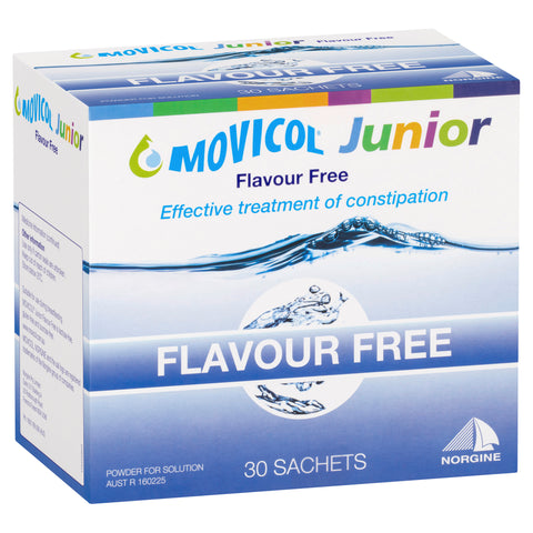 Movicol Junior Sachets 6.9g Flavour Free 30