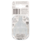 Avent Teat Silicone 1M+ Slow Flow 2 Pack