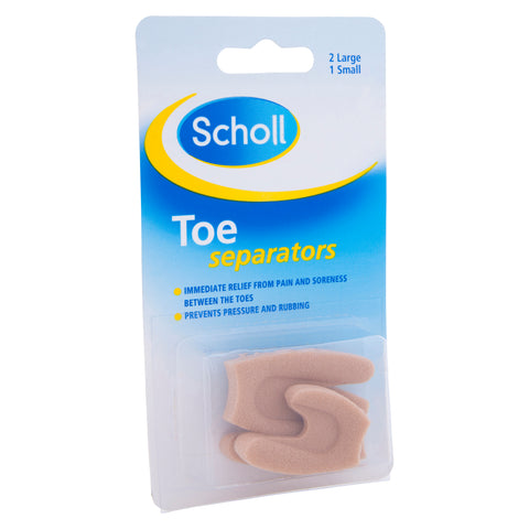 Scholl Toe Separators Pain Relief and Protection