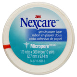 Nexcare Micropore Gentle Paper Tape White 12.5mm x 9.14m