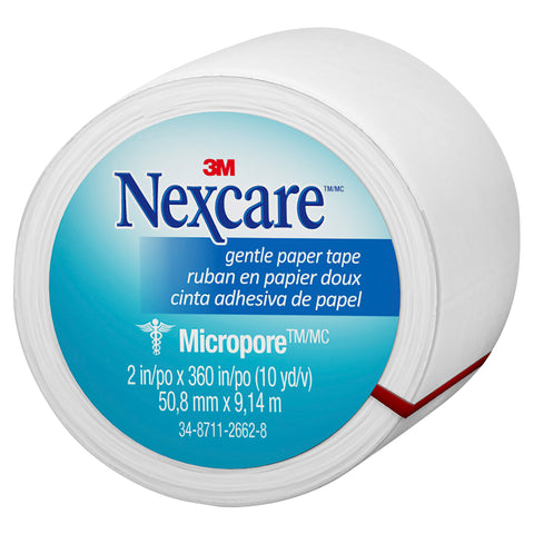 Nexcare Micropore Paper Tape (White) 50mm X 9.1m