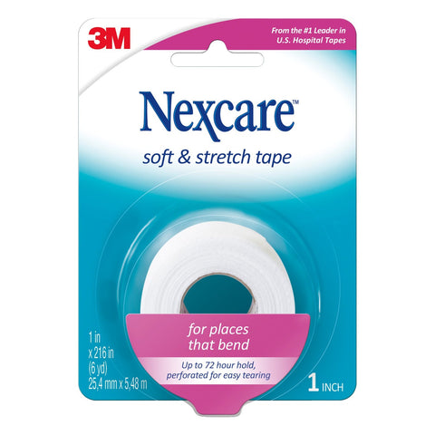 Nexcare Soft Cloth Tape 25.4mm X 5.48m