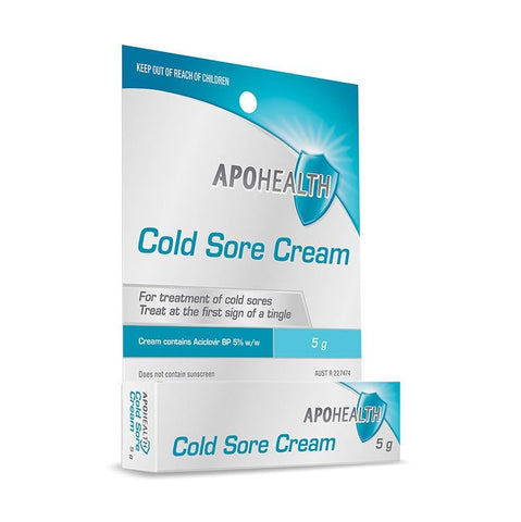 APO HEALTH Cold Sore Cream 5g