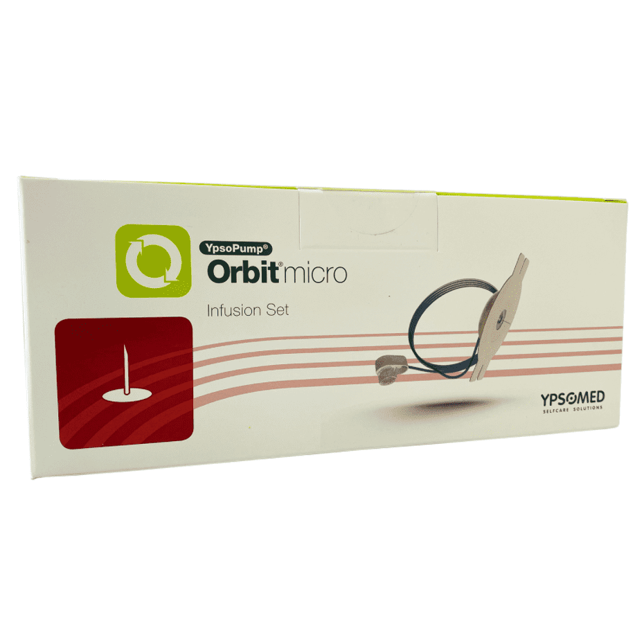 Mylife YpsoPump Orbit Micro Infusion Set 6mm/45cm 10 Piece