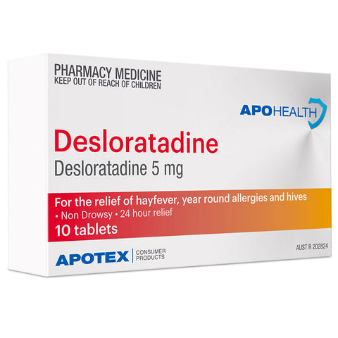 APOHEALTH Desloratadine 5mg 10 Tablets