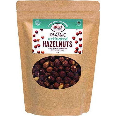 2die4 Live Foods Organic Activated Hazelnuts 300g