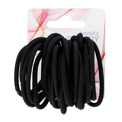 Beauty Theory Hair Elastic Elastic Black 24PK