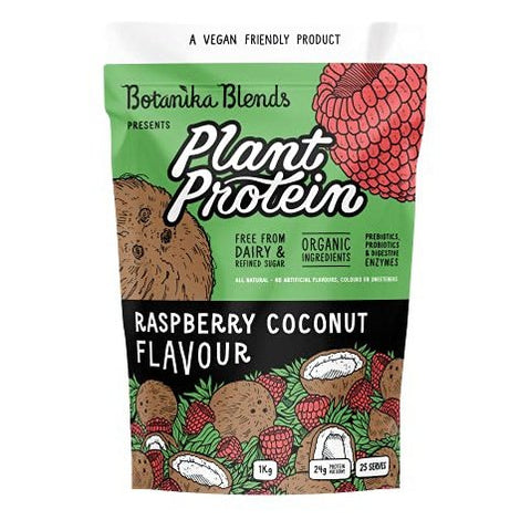 BOTANIKA BLENDS Plant Protein Raspberry Coconut 1kg