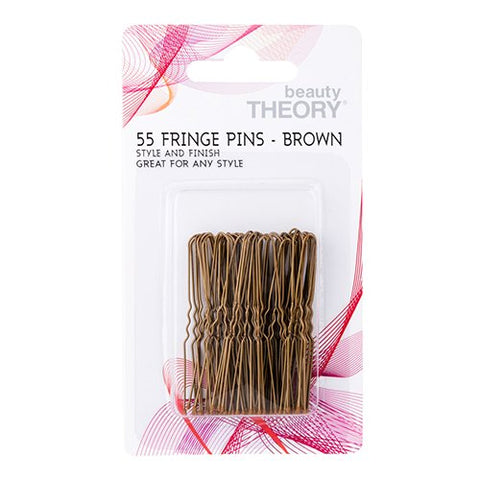 Beauty Theory Fringe Pin Pack Brown 55PK