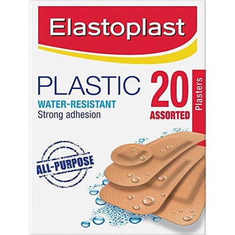 Elastoplast 45906 Plastic Shapes 20 Assorted