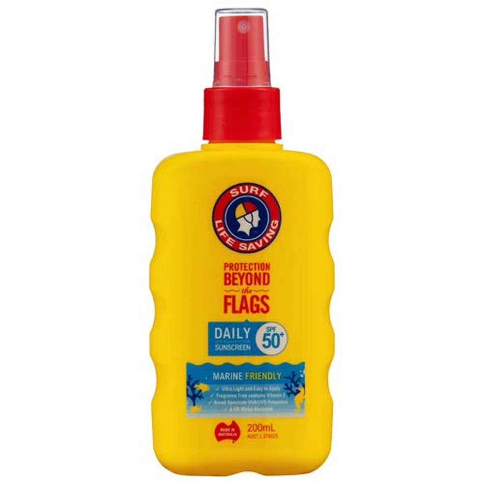 Surf Life Saving Daily Finger Spray SPF50  200mL