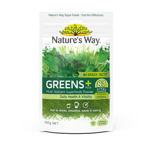 Nature's Way SuperFoods Greens Plus 100g