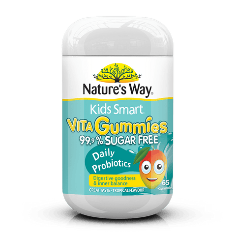 Nature's Way Kids Smart Daily Probiotics Vita Gummies 65 Pastilles