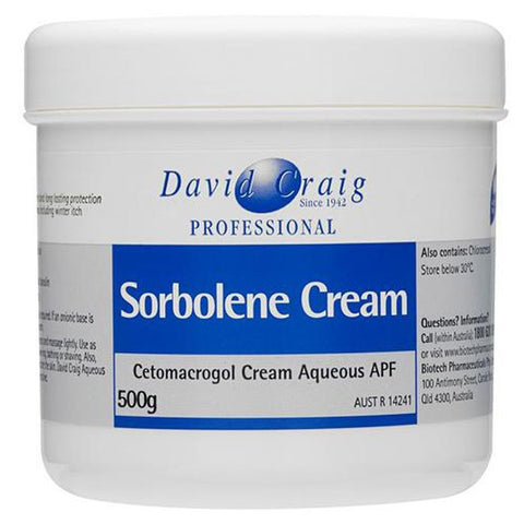 David Craig Sorbolene Cream 500g