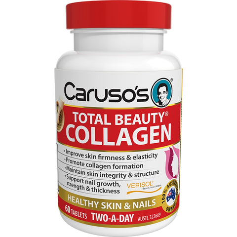 Caruso Natural Health Total Beauty Collagen 60 Tablets