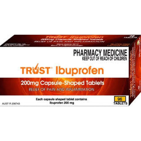 Trust Ibuprofen 96 Tablets