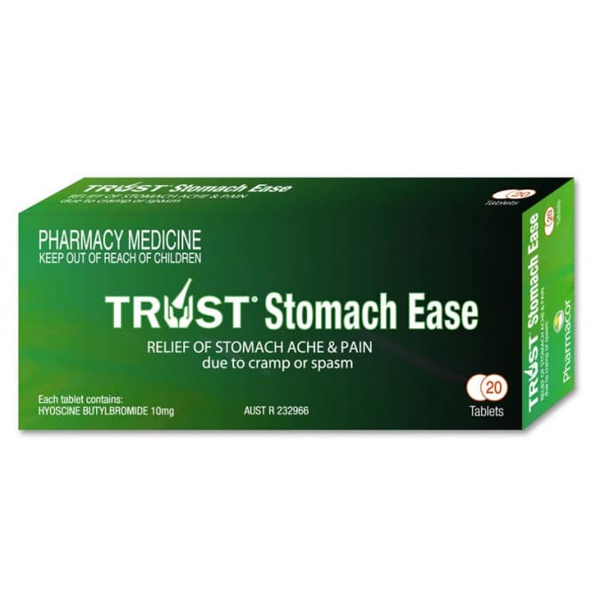 Trust Stomach Ease 10mg 20 Tablets