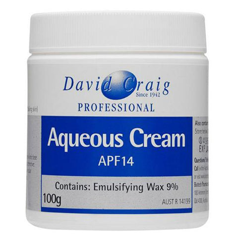 David Craig Aqueous Cream APF14 100g