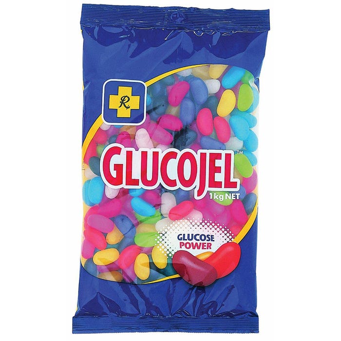 GLUCOJELS JELLY BEANS 1KG