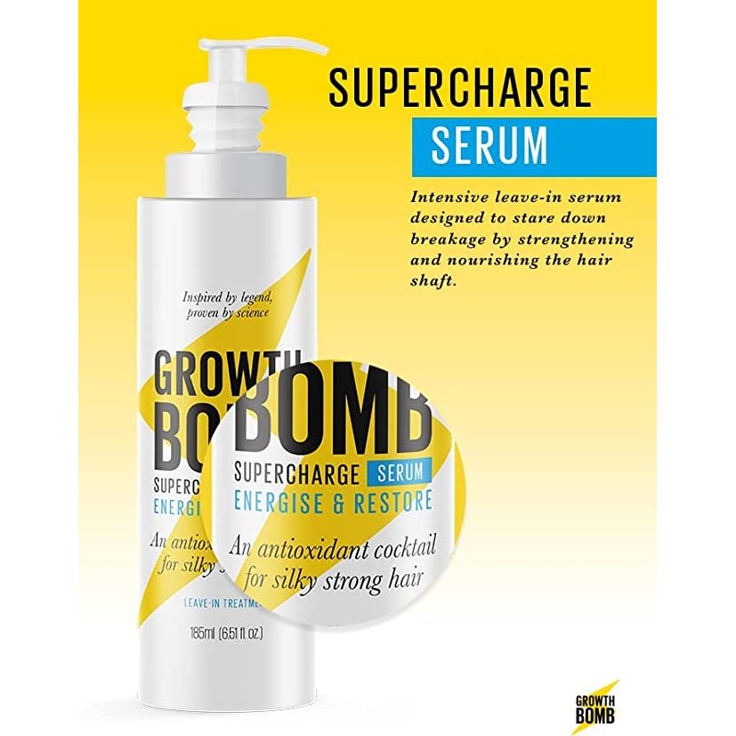 Growth Bomb Hair Growth Super Charge Serum 185ml