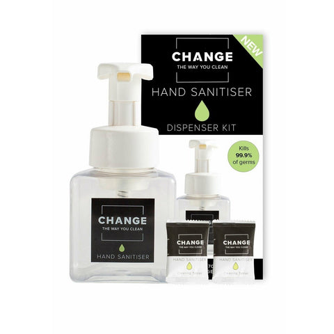 CHANGE Cleaning & Dispenser Kit Hand Sanitiser 1