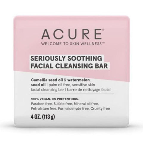 ACURE Seriously Soothing Facial Cleansing Bar 113g