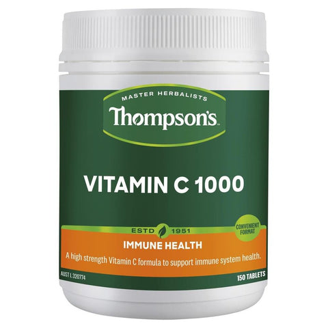 Thompsons Vitamin C 1000mg 150 Chewable Tablets