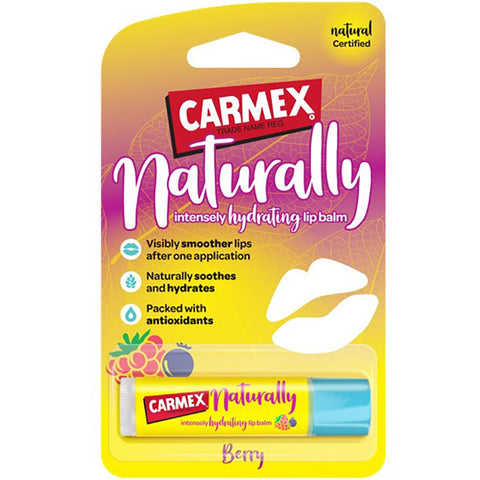 CARMEX Naturally Intensely Hydrating Lip Balm Berry 4.2g