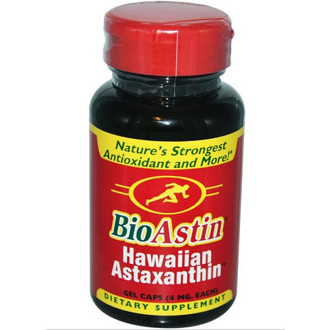 BIOASTIN Hawaiian Astaxanthin Gel Caps (4mg) 120